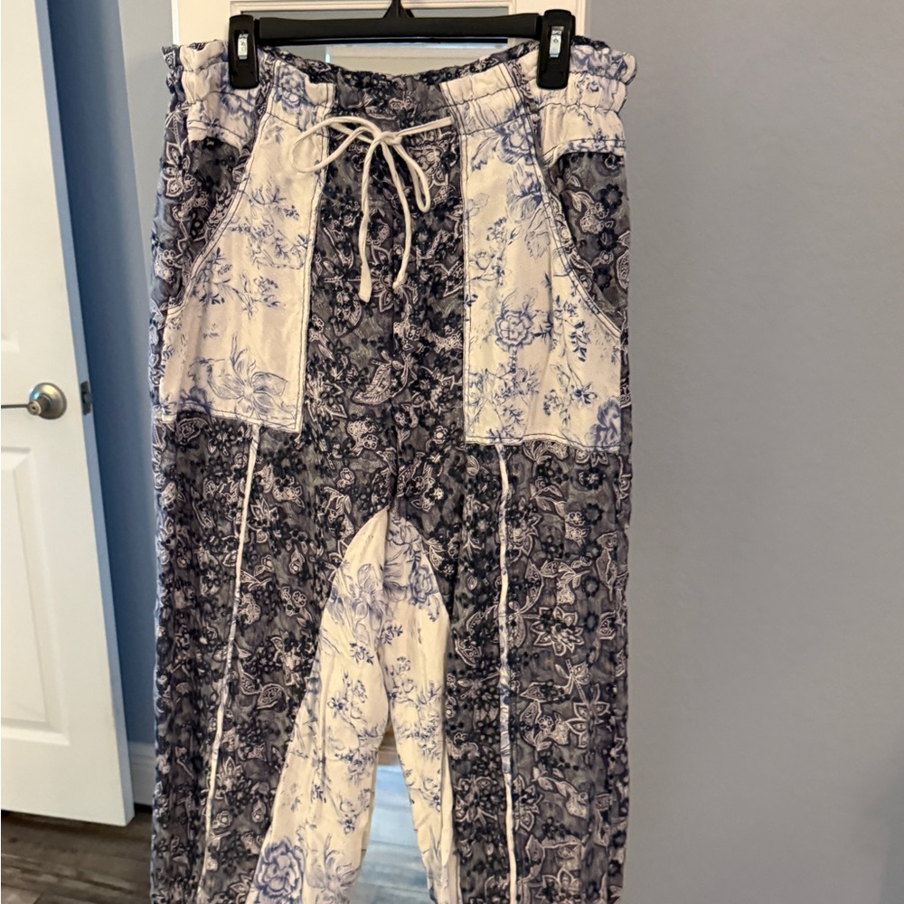 Floral Patchwork Free People Women's Pants